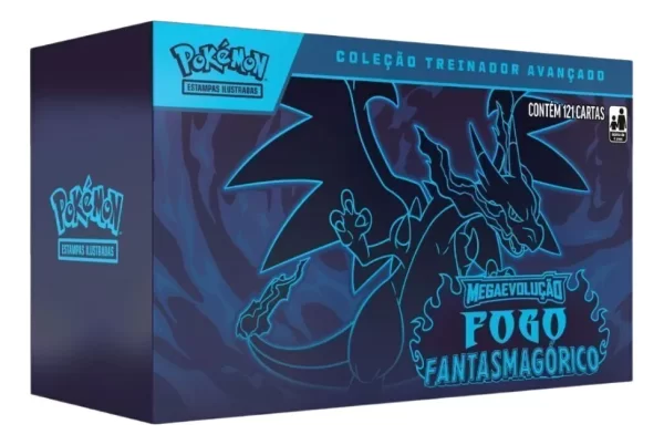 Box Pokémon Treinador Avançado Fogo Fantasmagórico